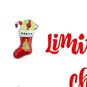 Christmas stocking charm